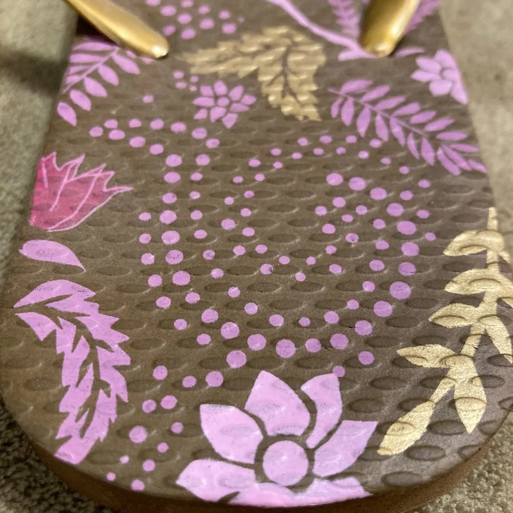 NWOT Vintage Flip Flops Women's Size 37/38 (USA size 7/8)